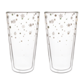 HOTCOLD TYP 34, termo poháre, set 2 ks, s vločkami, 400 ml