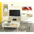 TV stolík 75391, dub sonoma / biela, DELTA 75391