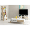 TV stolík 75391, dub sonoma / biela, DELTA 75391