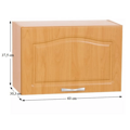 Horná skrinka, jelša, LORA MDF NEW KLASIK W600K