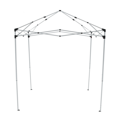 Nožnicový skladací záhradný pavilón/altánok, zelená, 2x2 m, TREKAN TYP 1