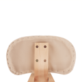 Ergonomická kľakačka, krémová/buk, GROCO