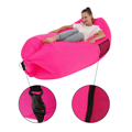 Nafukovací sedací vak/lazy bag, ružová, LEBAG