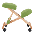 Ergonomická kľakačka, zelená/buk, GROCO