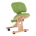 Ergonomická kľakačka, zelená/buk, GROCO
