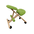 Ergonomická kľakačka, zelená/buk, GROCO