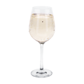 SNOWFLAKE VINO, poháre na víno, set 4 ks, s kryštálmi, 450 ml