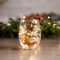 SNOWFLAKE STRIK, poháre, set 4 ks, s kryštálmi, 530 ml