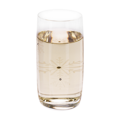 SNOWFLAKE DRINK, poháre na vodu, set 4 ks, s kryštálmi, 460 ml