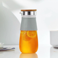 GLAZO, karafa na vodu/čaj, 1200 ml, s viečkom a sitkom
