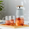 GLAZO, karafa na vodu/čaj, 1200 ml, s viečkom a sitkom