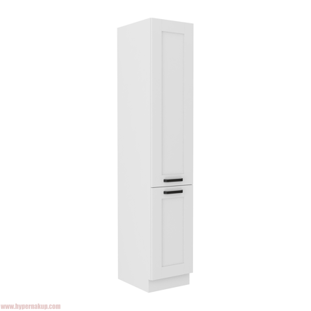 Vysoká skrinka, biela, LULA 40 DK-210 2F