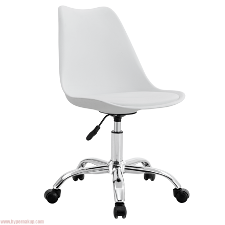 Kancelárska stolička, biela, DARISA 2 NEW