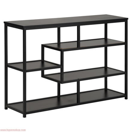 Regál, čierna, BILOTE NEW TYP 2 Regál, čierna, BILOTE NEW TYP 2