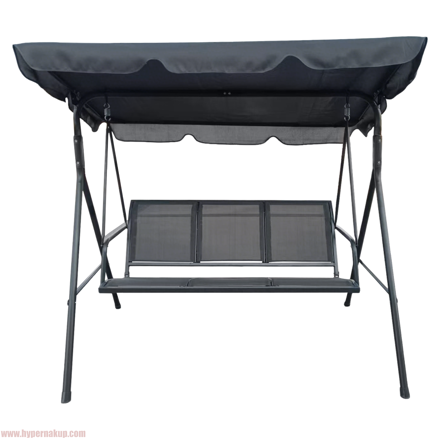 Záhradná hojdačka, sivá, ZERA