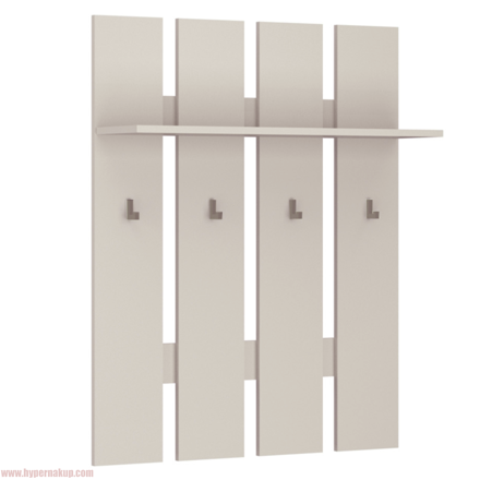 Vešiakový panel 80, kašmír, KAROS