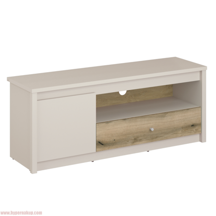 TV stolík, kašmír/dub evoke, KAROS 1D1S/130