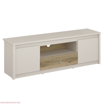 TV stolík, kašmír/dub evoke, KAROS 2D1S