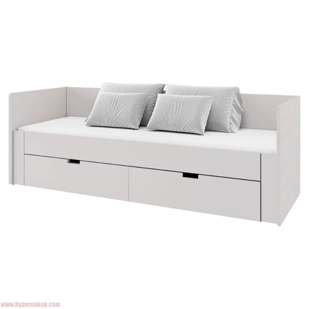 Rozkladacia posteľ, kašmír, 90/180x200, ANTONY