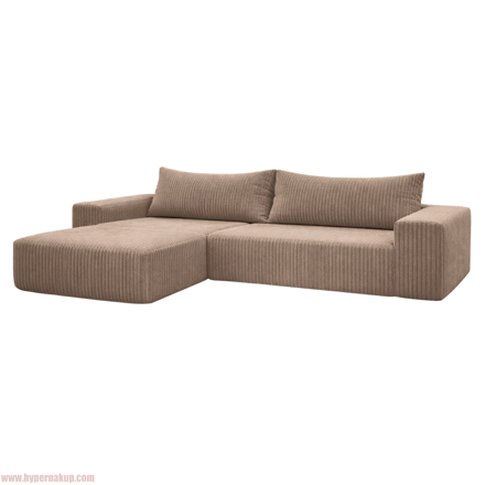 Univerzálna sedacia súprava, sivohnedá Taupe, PREMA ROH UNI