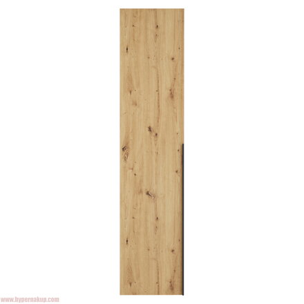 Rohové nízke dvierka, dub artisan, KREO