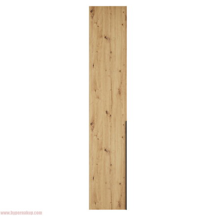 Rohové vysoké dvierka, dub artisan, KREO