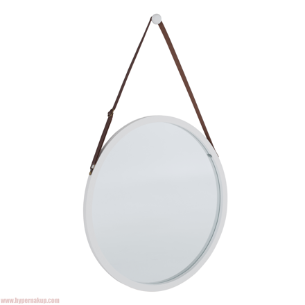 Zrkadlo, bambus biela, LEMI 1