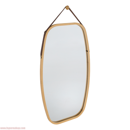 Zrkadlo, prírodný bambus, LEMI 3