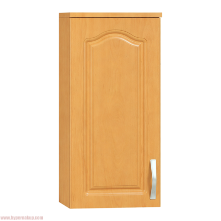 Horná skrinka, jelša, ľavá, LORA MDF NEW KLASIK W40/735