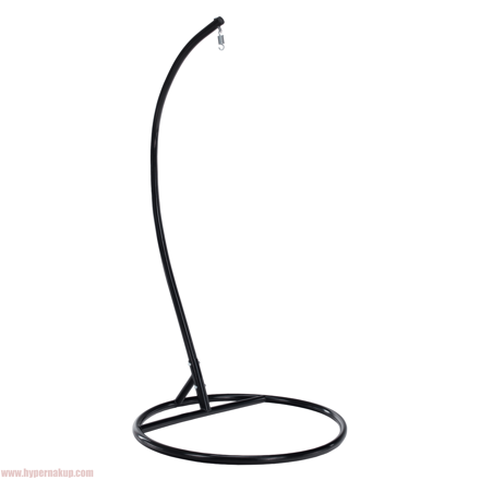 Stojan na závesné hojdacie kreslo, čierna, OTAN New TYP 2