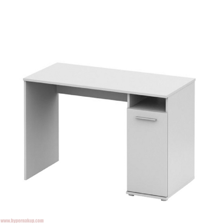 PC stôl , biela, NOKO-SINGA 21