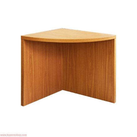 Rohový oblúkový stôl, čerešňa, OSCAR T05