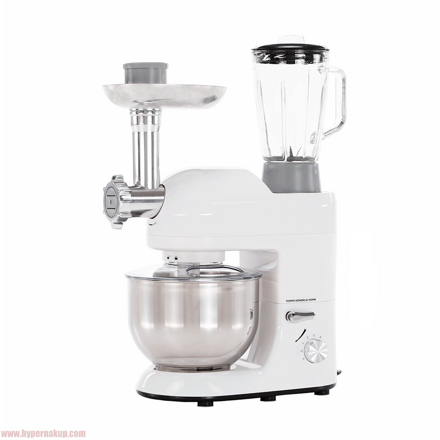 KANTE, kuchynský robot, 1800 W, 5 l, lesklá biela/chróm