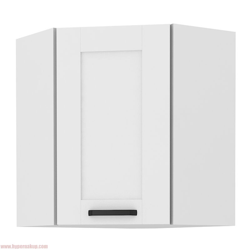 Horná rohová skrinka, biela, LULA 58x58 GN-72 1F Horná rohová skrinka, biela, LULA 58x58 GN-72 1F