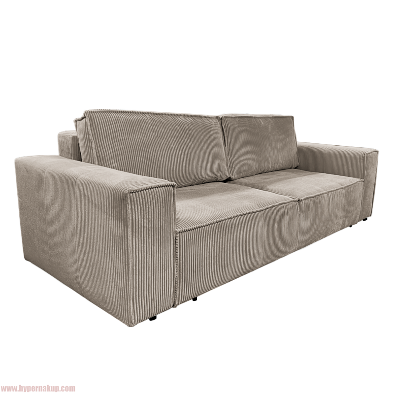 Rozkladacia pohovka, béžová, HARPERA BIG SOFA Rozkladacia pohovka, béžová, HARPERA BIG SOFA