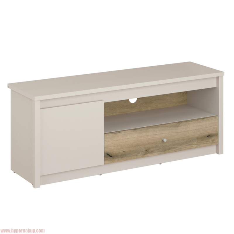 TV stolík, kašmír/dub evoke, KAROS 1D1S/130