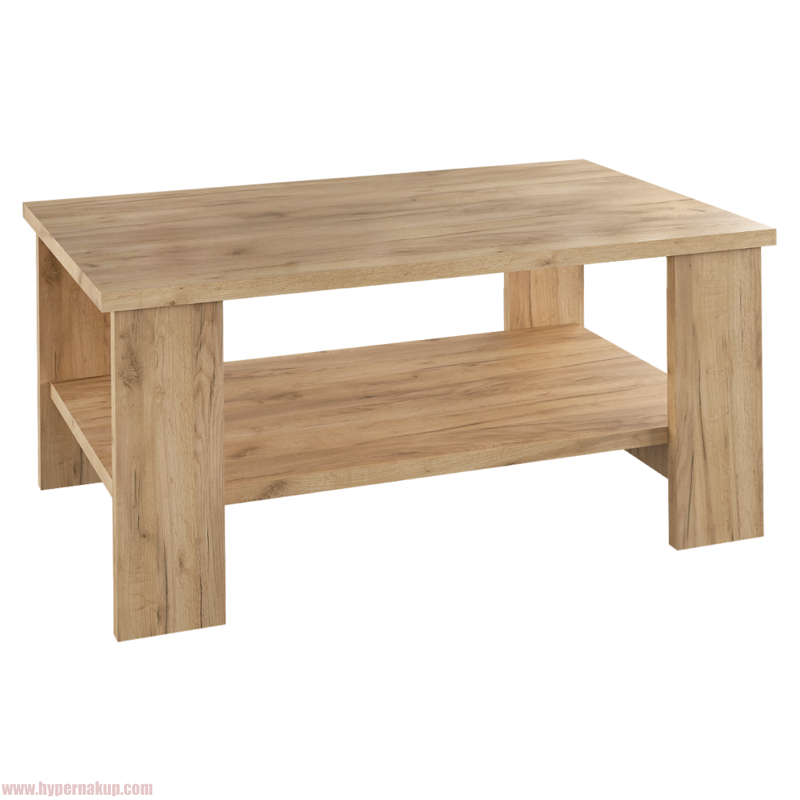 Konferenčný stolík, dub artisan, BERNARDO