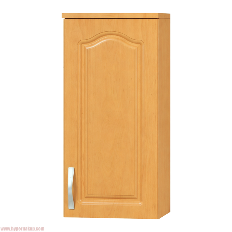 Horná skrinka, jelša, pravá, LORA MDF NEW KLASIK W40/735