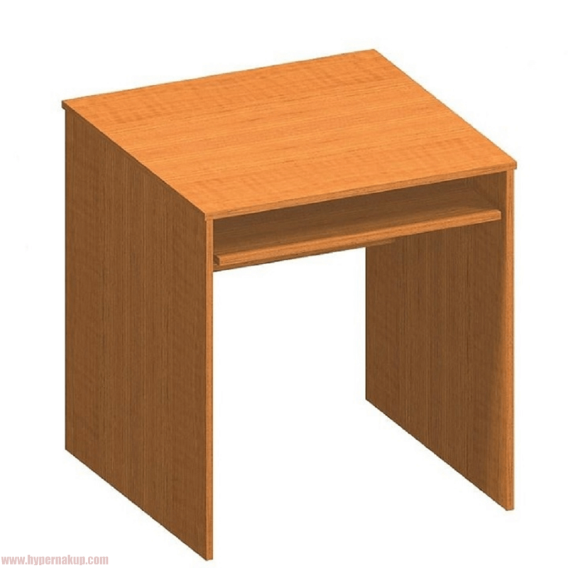 Stôl písací s výsuvom, čerešňa, TEMPO ASISTENT NEW 023