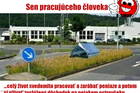 Dôchodok na peknom ostrovčeku